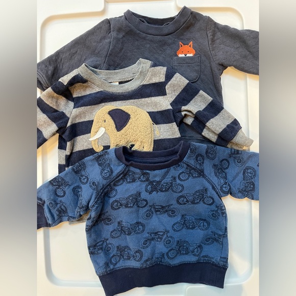 Gymboree Other - Bundle Baby Boy Fall or Winter Long Sleeve Sweatshirts